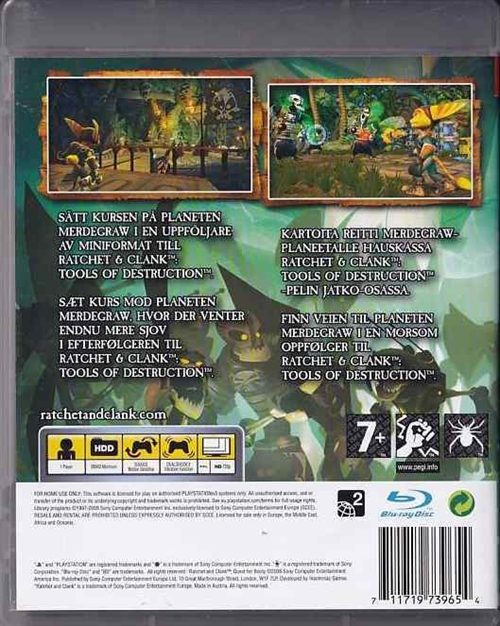 Ratchet & Clank Quest for Booty - PS3 (B Grade) (Genbrug)